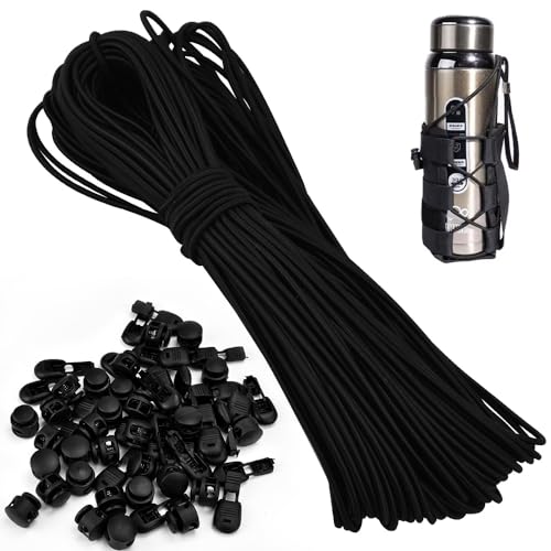 Cuerda Elastica 3Mm Negra Marca CAREDGO