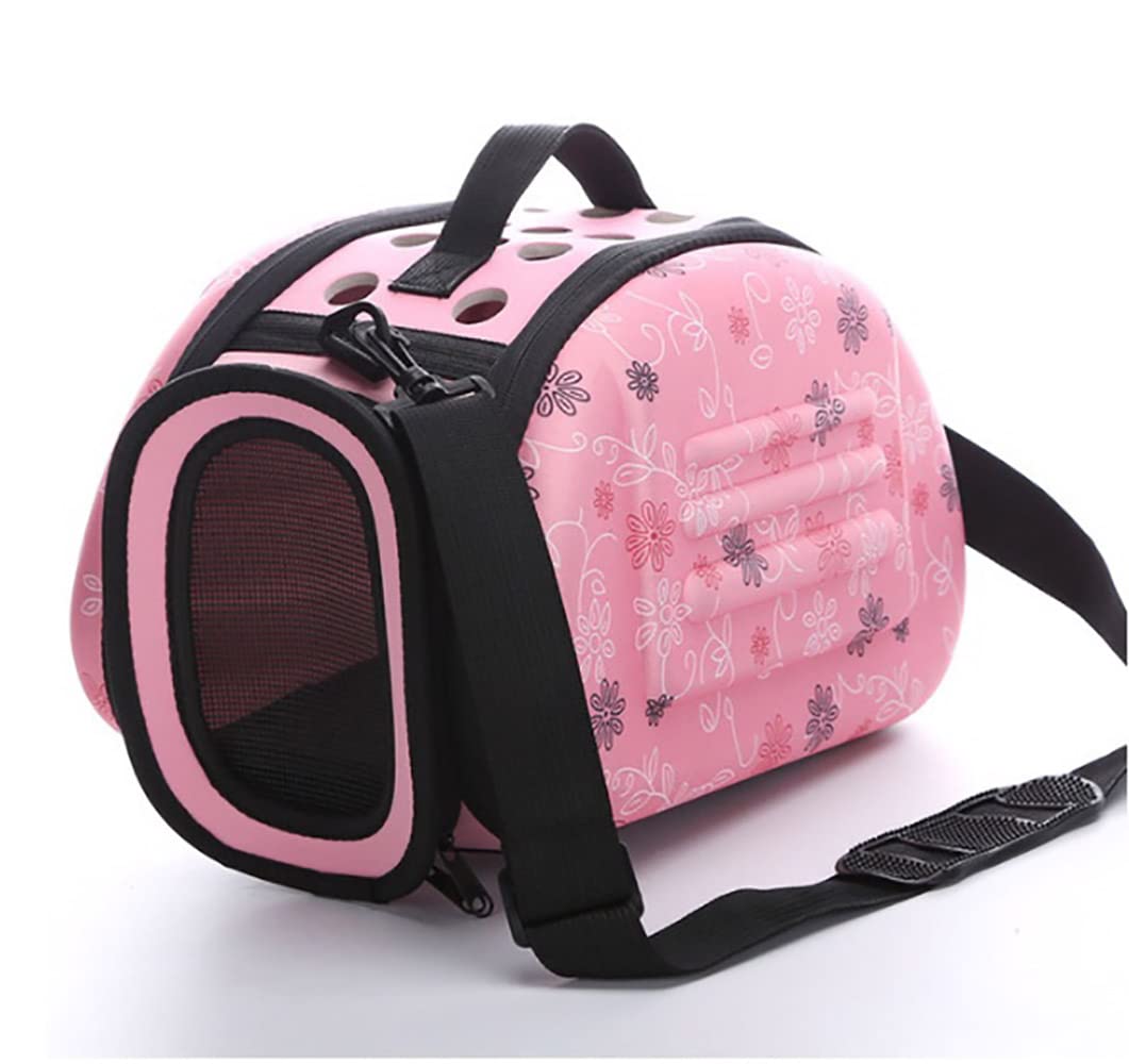 Mochila para mascotas aprobada por aerolíneas: viaja sin estrés con tu perro mediano rosa