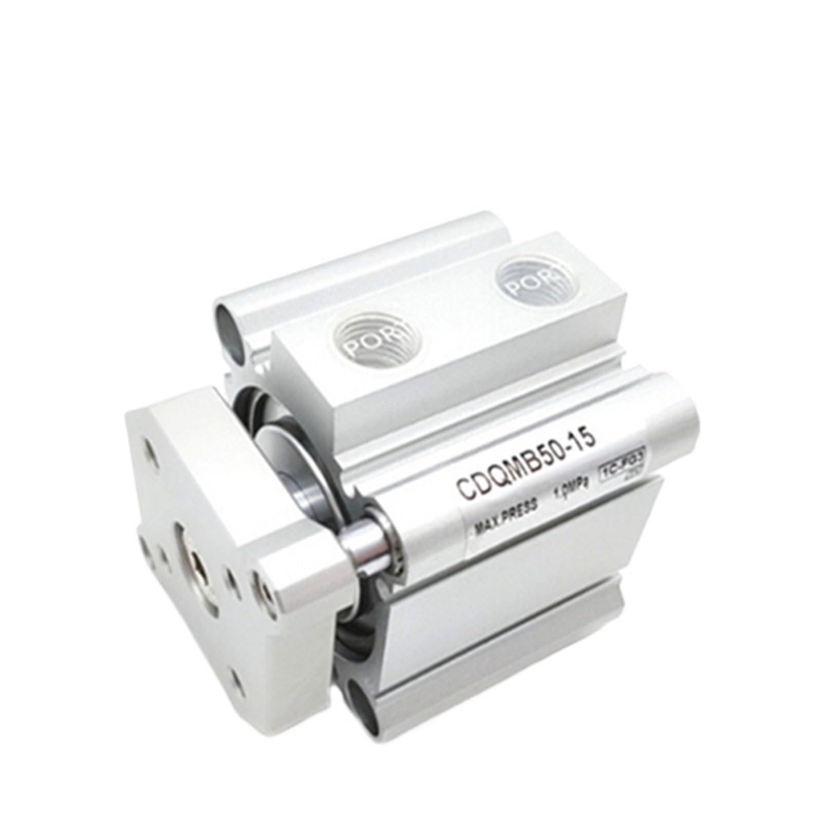 Cilindro neumático CDQM de 32mm: evite rotaciones y desvíos mecánicos con guía
