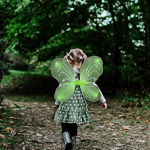 Envrocei Butterfly Fairy Wings For Girls Dress Up Fairy Wings Birthday Party Favors Costume Angel Toddler Fairy Wings For Kid #TOP5