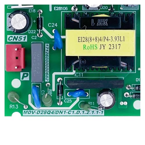 Carte de commande MDV-D28Q4/DN1-C1.D.1.2..1-1 PCB 17126000000682 Midea