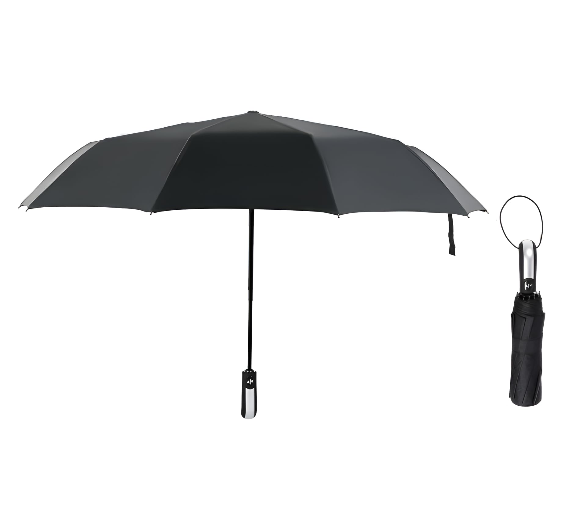 Windproof Automatic Compact Golf Folding Umbrella For Rain Travel Backpack Purse Car Portable Collapsible Chhata For Men and Women,-image-25
