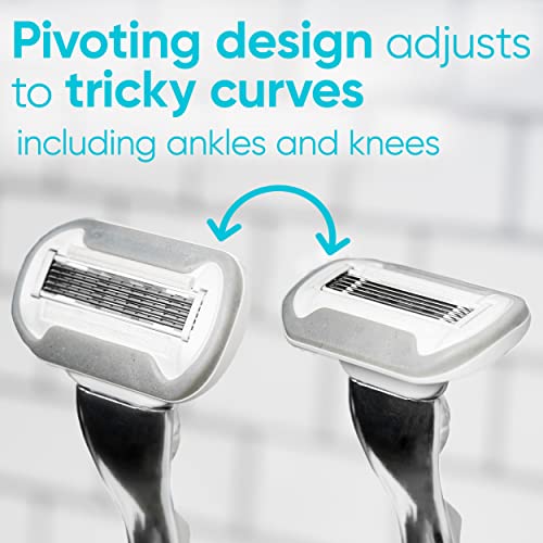 Gillette Venus Extra Smooth Charcoal Women's Razor Handle + 4 Blade Refills #TOP2