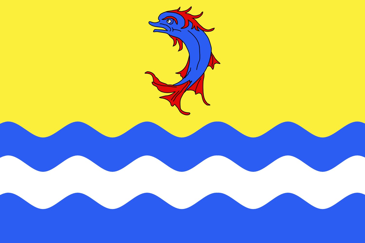 Drapeau Drôme grand format pour mât pavillon de mairie et événement extérieur