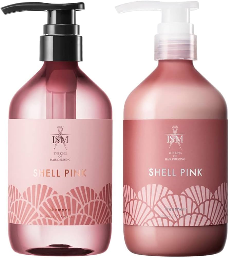 ISM SHELL PINK シャンプー トリートメント各4本セット 合計8本 Amazon | ISM シャンプー&トリートメント セット シェルピンク