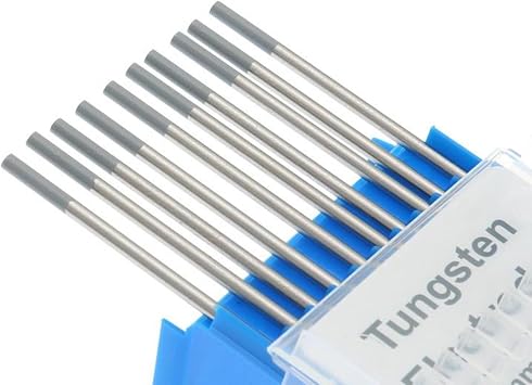 WC20 tungsten electrode, 2% cerium, Tig Welding Tungsten Electrode, 2.4x175mm 3/32" x 7"