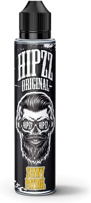 Hipzz Original Premium E Liquid 100ml 0mg 70/30 VGPG Vape Juice Exotic Flavours - Shake and Vape Premix - Sunny Patrol (Citrus)