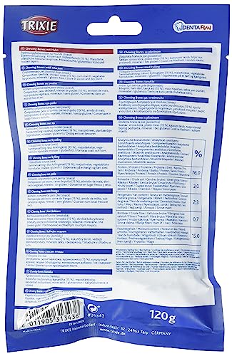 TX-31343 Chewing Bones Rawhide with Chicken Filet Coating 11cm