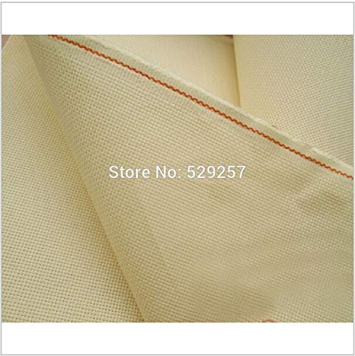 image for Zamtac Red/White/Black/Beige Embroidery Fabric Canvas Aida Cloth/Cross