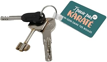 Personalised Keyring - I Can't, I Can't Have Karate