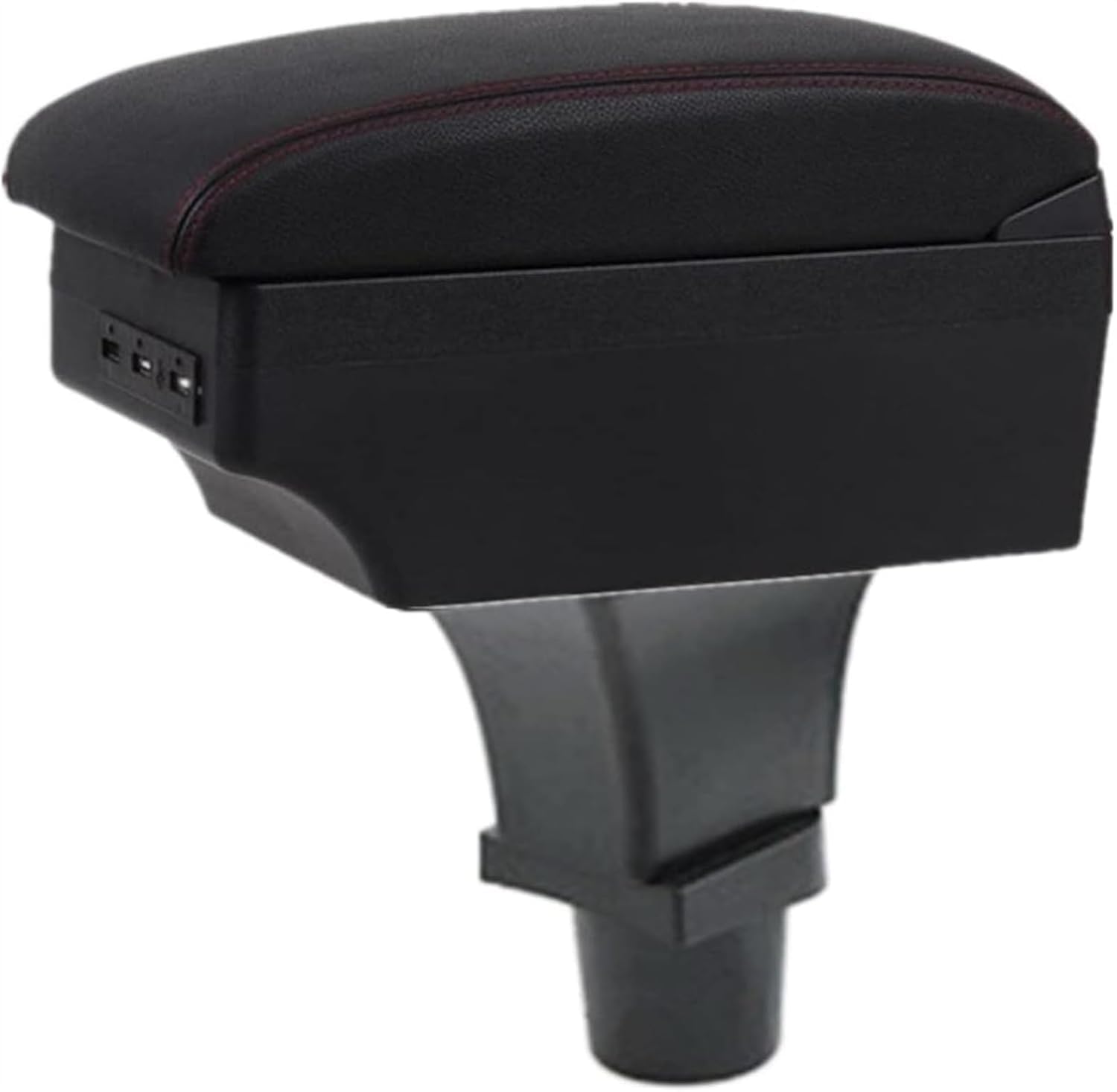 ZHAOBPP Car Armrest Box for Abarth 595, Arm Rest Centre Console Organizer Storage Box Armrests Rest Accessories