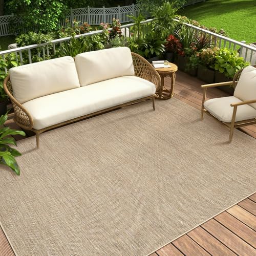 Easy Jute Tapete 8x10 Lavable Interior y Exterior miniatura 3