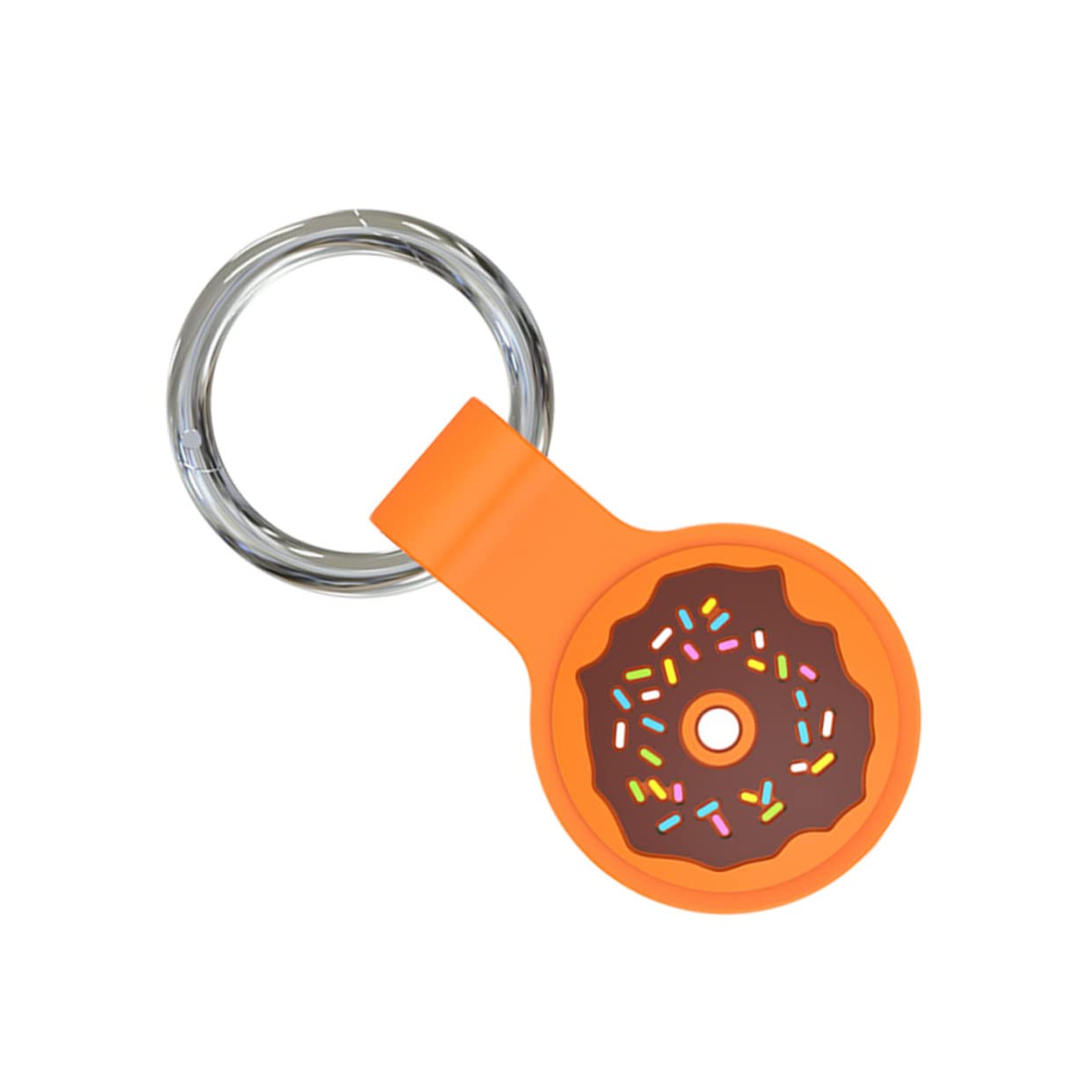 SEWACC Silicone Keychain Protective Cover for Tracer Case Scratch-Resistant Design Easy to Clean Chic Decor for Family Friends Compatible