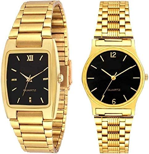 See full amazon price history chart for BID Full Gold Analogue Black Dial Watch for Men & Boys (Combo) BID Full Gold Analogue Black Dial Watch for Men & Boys (Combo) (B09CH8J6L8) Amazon Price History, Amazon Price Tracker