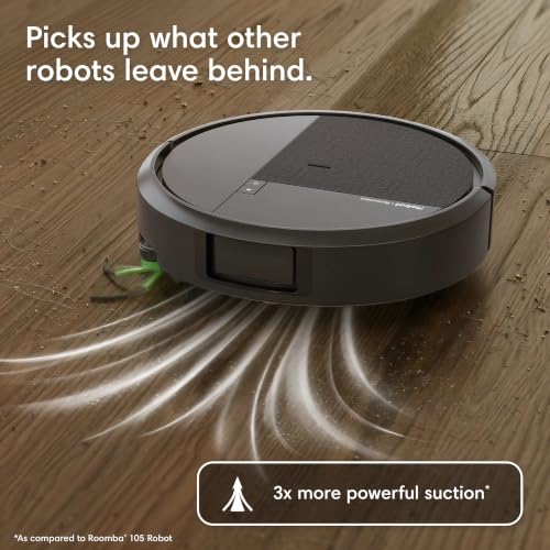 Image of iRobot Roomba Plus 515 Robot Vacuum & Mop Combo, 22,000Pa Suction, 90 Days Self-Emptying, Multifunction Dock, Self‑Cleaning, Heated Wash & Heated Dry, Smart Obstacle Avoidance, Lifting Spinning Mops