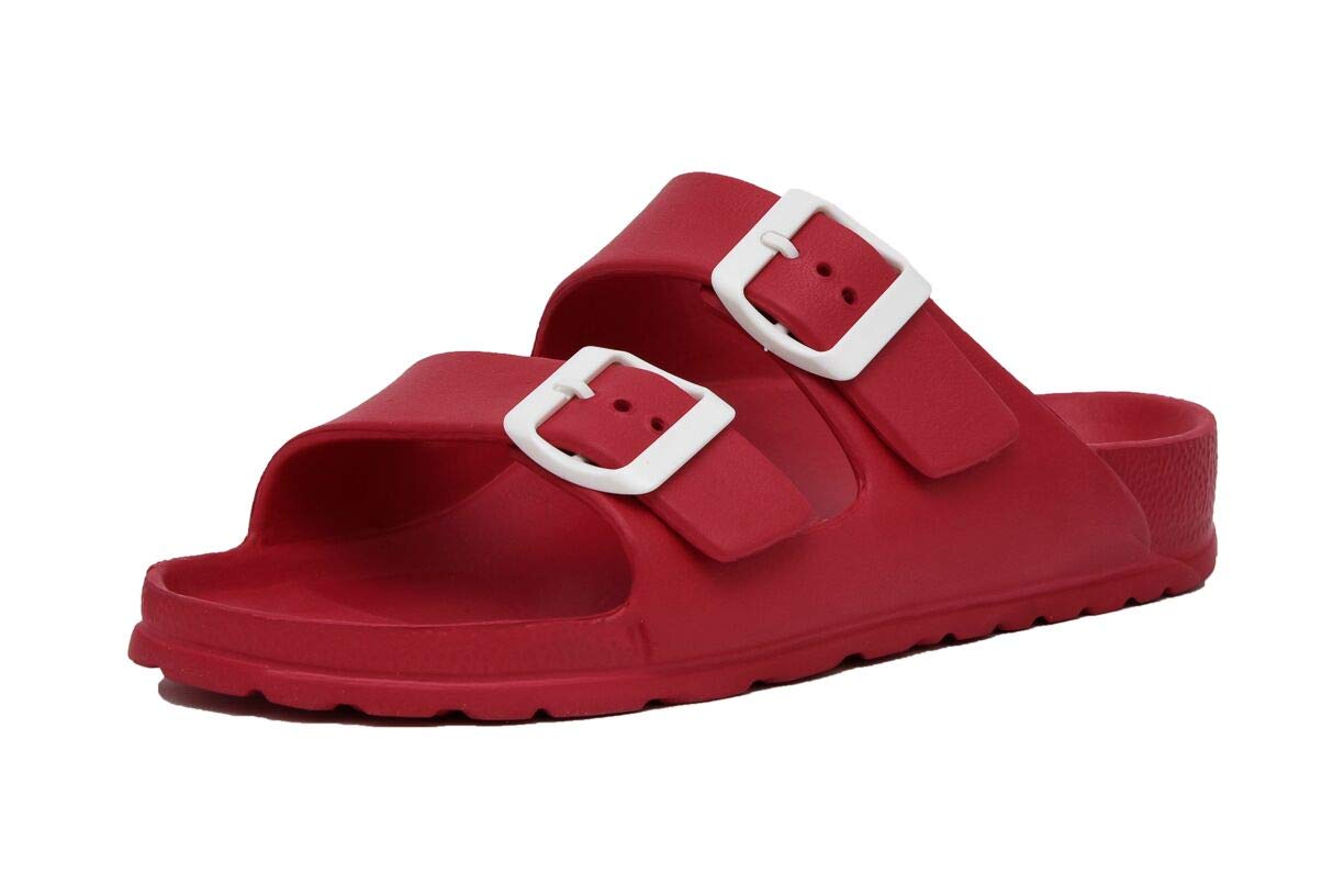 CUSHIONAIRE Women's Elane EVA comfort footbed Sandal with +Comfort