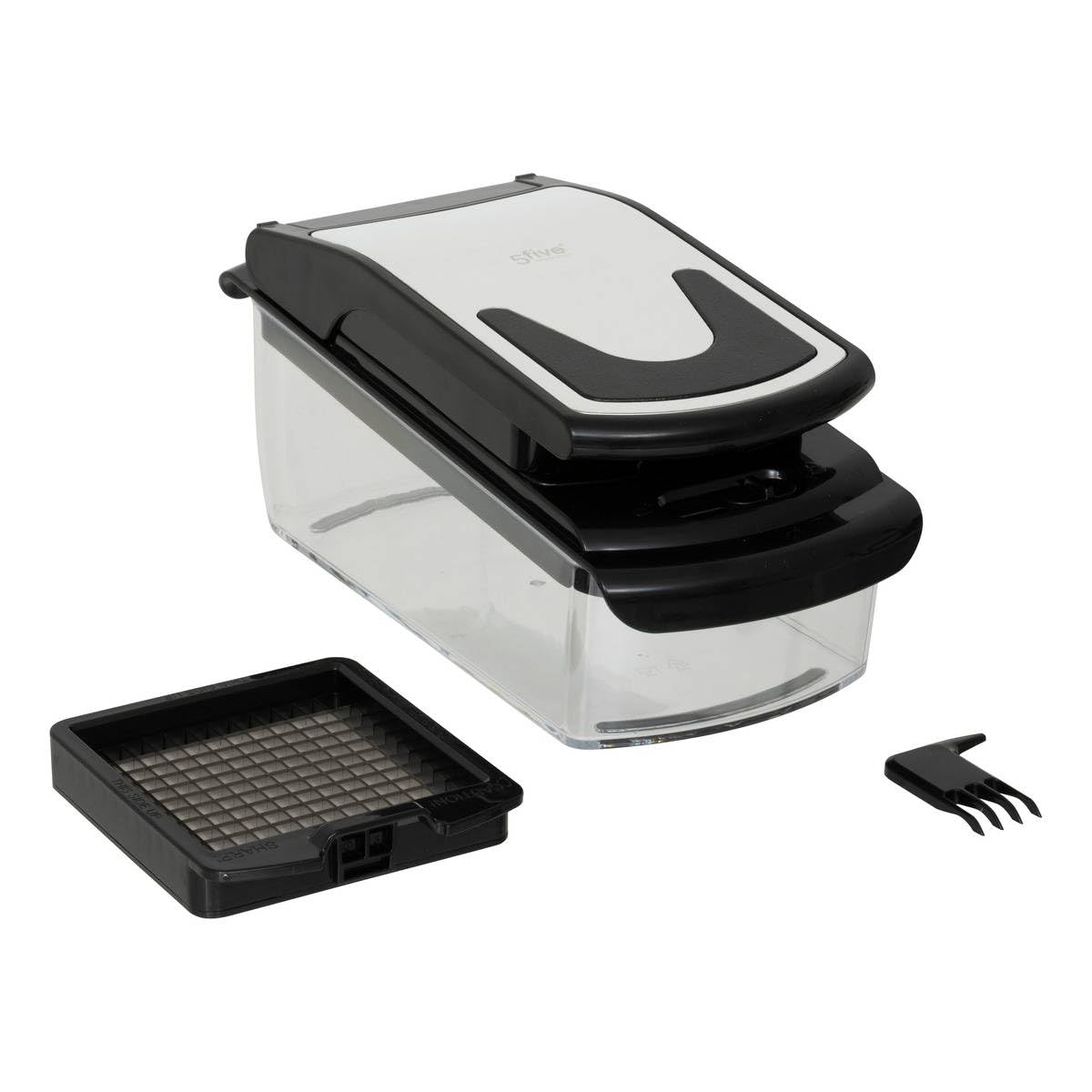 5five - mandoline silver pro noir 2 lames