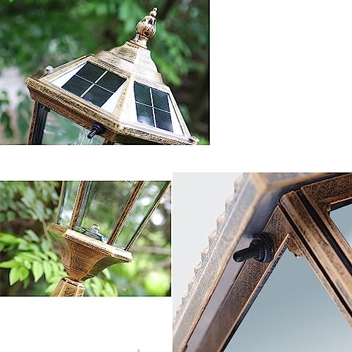 Appliques murales extérieures solaires LED étanches pour éclairage de jardin