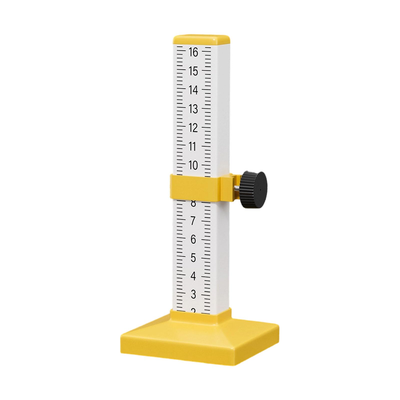 Fromceo Yellow Height Ruler Accuracy Alloy Abs Leveling Tool Accurate Measuring Instrument For Slab Installation & Construction Measure Construction Measuring Instrument