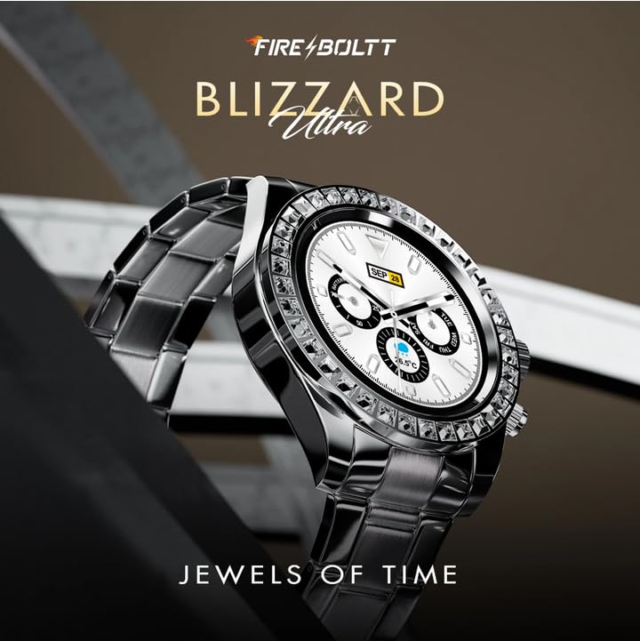 Image of Fire-Boltt Blizzard Ultra 32.5(1.28 inch) Display with Rotating Crown Smartwatch