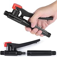 Vista 4 de 2 pulverizadores de presión de acción de salpicaduras, mango de rociador de jardín, repuesto para pistola de gatillo, piezas de mango para jardín