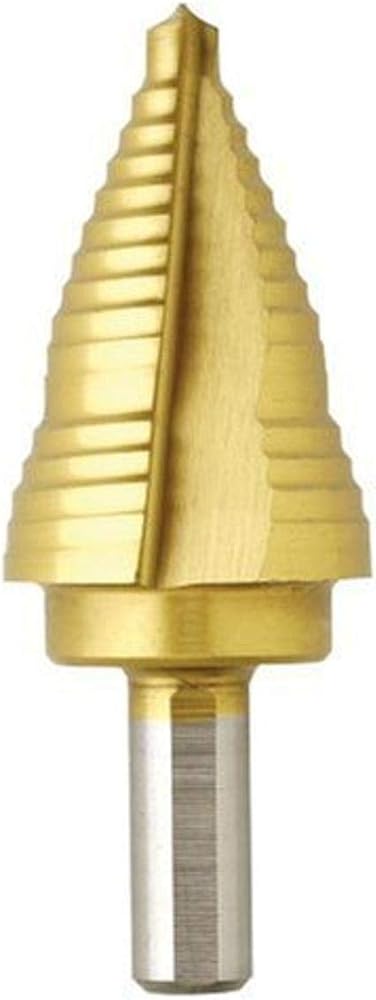 Bosch SDT4 1/4 In. to 7/8 In. Titanium-Coated Step Drill Bit