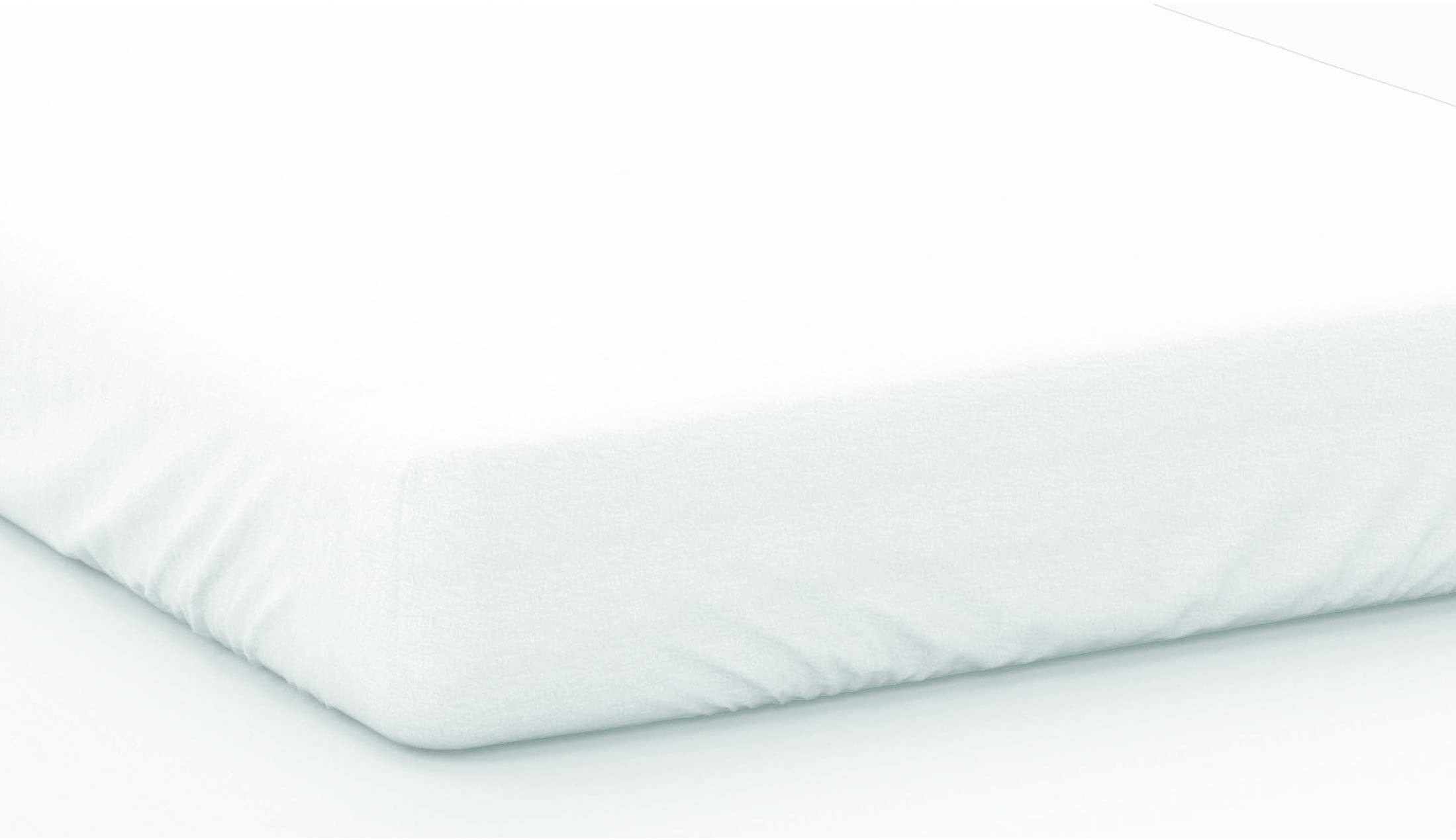 Belledorm Bamboo - 300 Thread Count - Extra Deep Fitted Sheet (King, White)