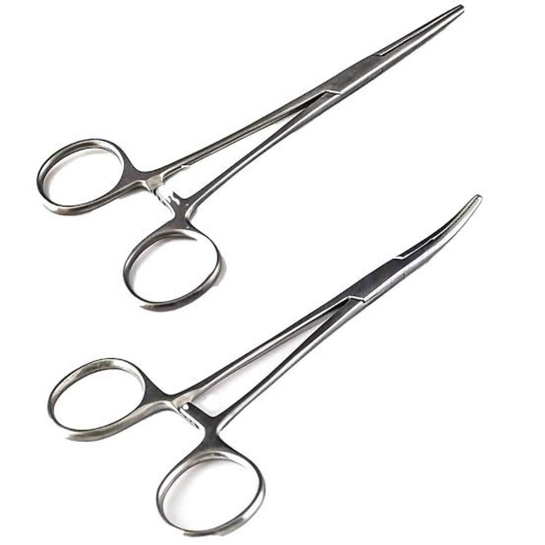 Fishco Exports Steel 10 Inch Straight/Curved Forceps (Silver) (B0B4K4VZF7) Amazon Price History, Amazon Price Tracker