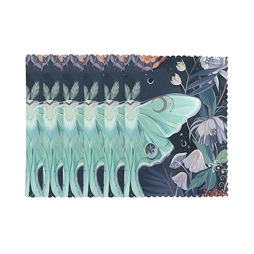 Beaux sets de table haut de gamme rectangulaires 30,5 x 45,7 cm lot de 6 - 3