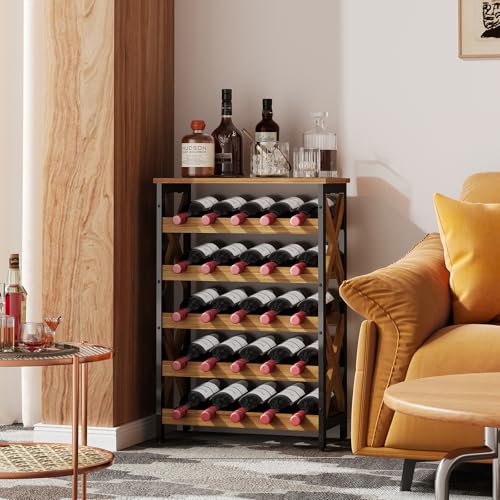 LUMAMU 25-Bottle Wine Rack