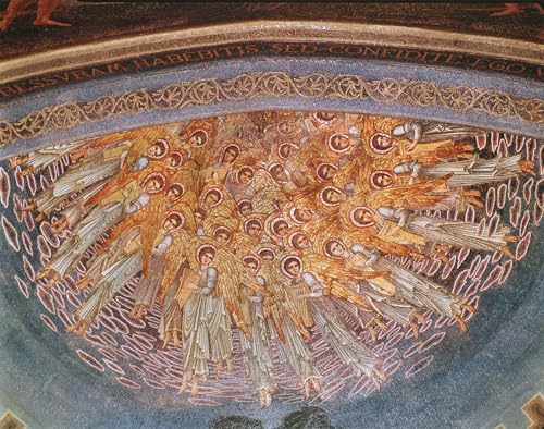 Lienzo abstracto de l'Annunciazione por Edward Burne Jones cuadro decorativo de 60x90cm