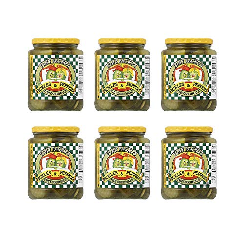 Tony Packos Original Pickles and Peppers, 24 ounce jars (Pack of 6) image 4