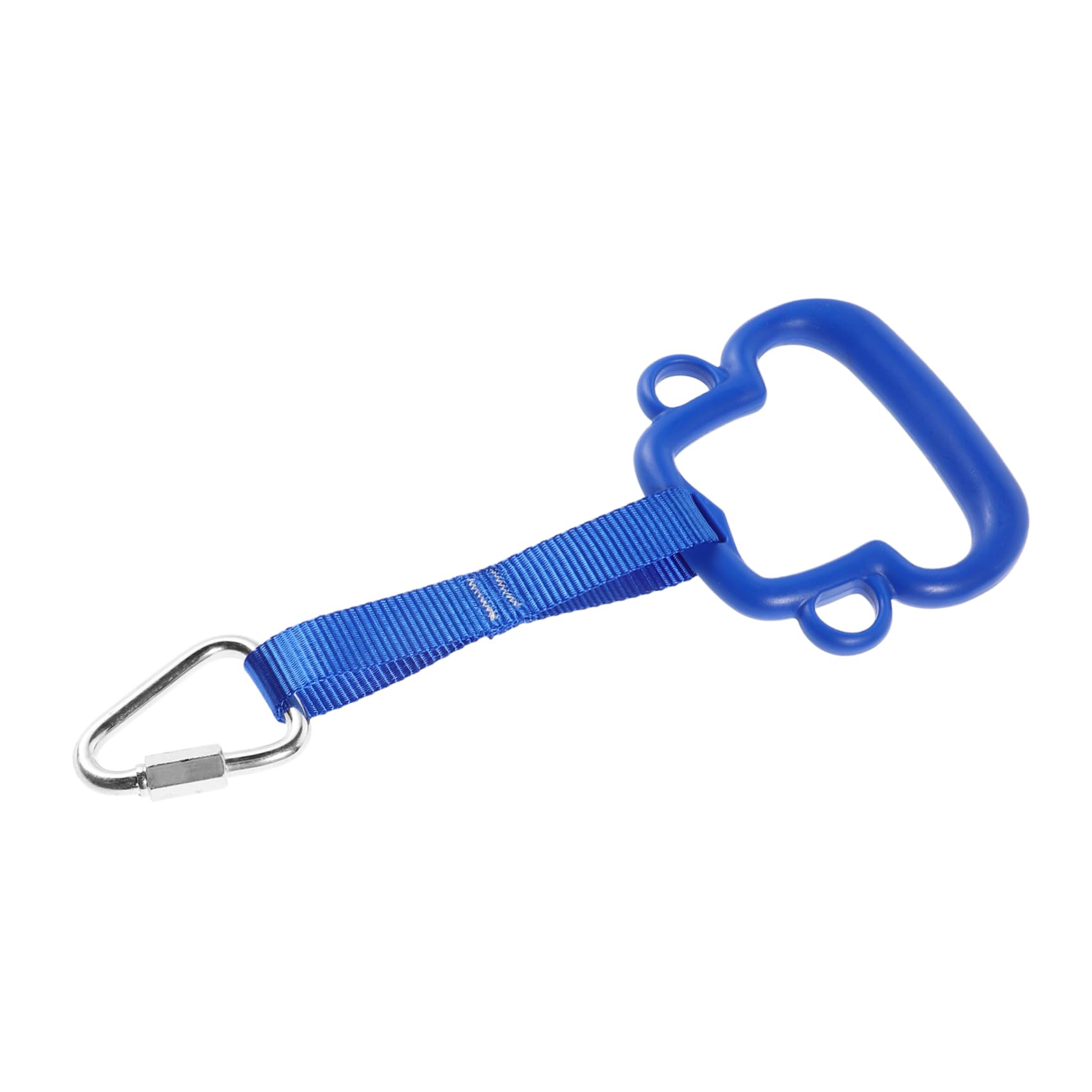 POPETPOP Outdoor Gymnastics Ring with Rope Monkey Shaped Exercise Equipment for Home Playground Activities Durable and Easy to Install for Fitness and Coordination Development