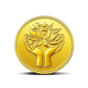 24K (999.9+) Purest Lotus Gold Coin, 0.5 Gram Gold Bar 15 51XRA9Nb3CL. SL500 . SS300