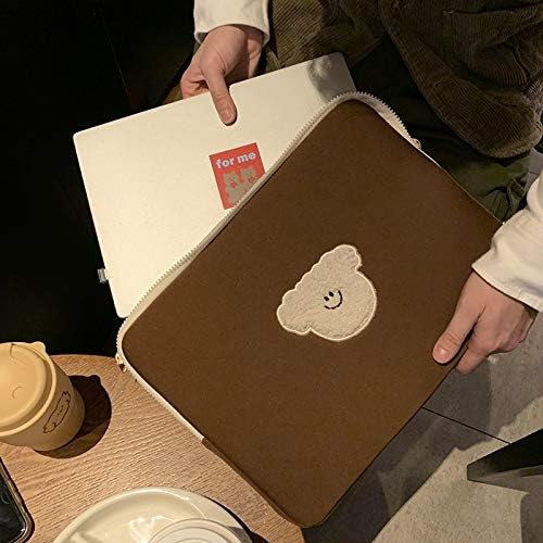 Amazon パソコンケース韓国 13 3 13インチ 13 かわいい 韓国 ノートパソコンケース Mac もこもこ キャラクター おしゃれ 収納 Pc ノートパソコン Pcケース Macbook Air 11 12 対応 11 13インチノートパソコンタブレット Pc 衝撃吸収 スリム 軽量 インナーバッグ
