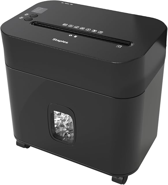 Staples 12-Sheet Micro-Cut Multi-Media Shredder (ST62152)