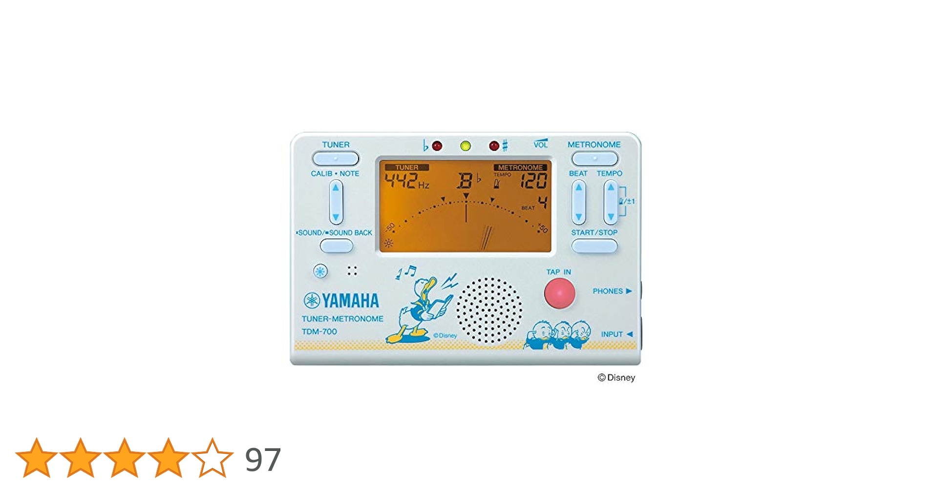 Amazon.co.jp: ヤマハ ディズニーチューナーメトロノーム