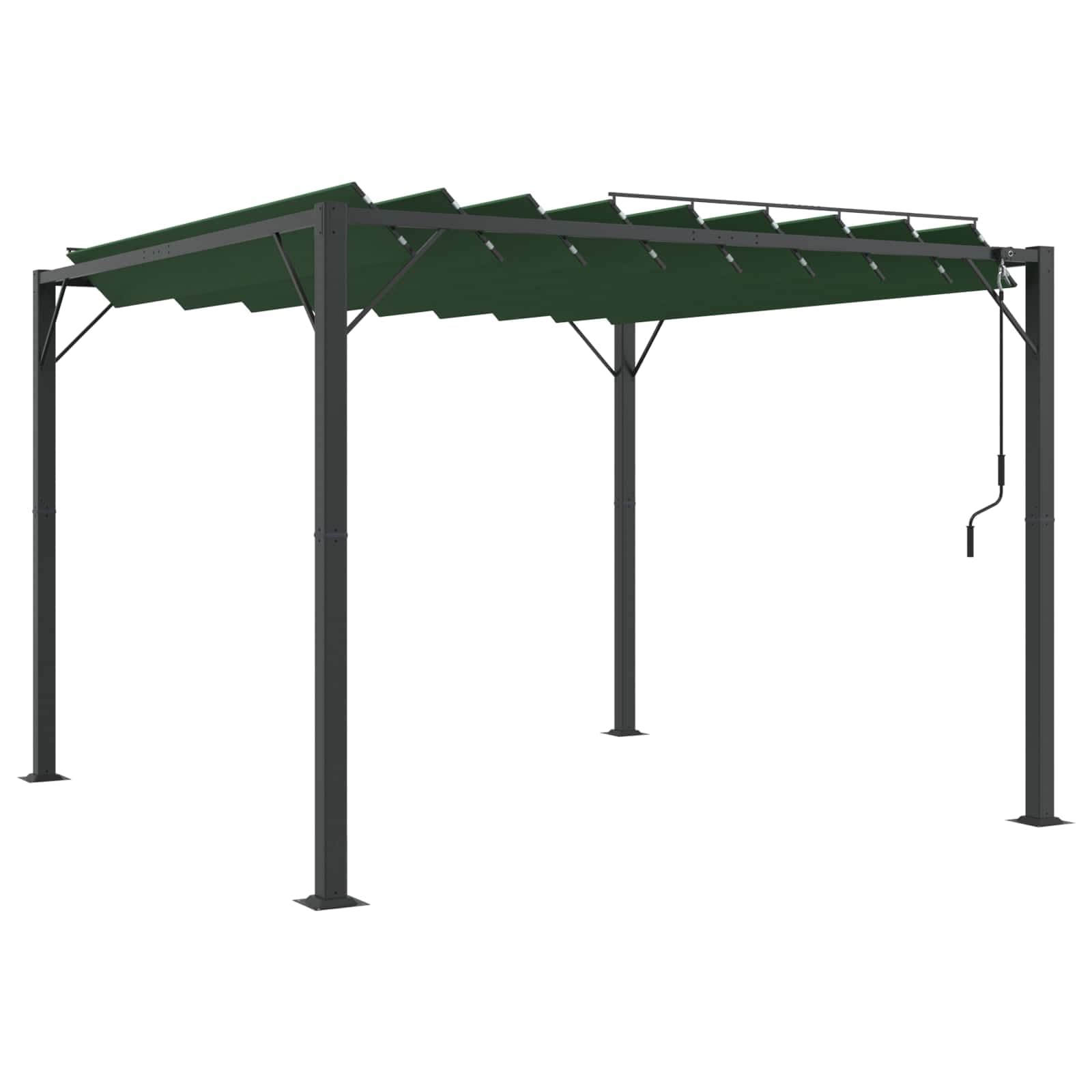 Tienda de campaña para jardín al aire libre (3 x 3 x 2,14 m, cenador para campamento, boda, fiesta, mercado y playa