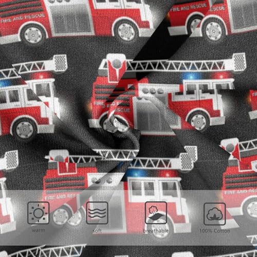 Boys' Exclusive Briefs Toddler Underwear 95% Combed Cotton Boxerbriefs 2T Red Fire Truck Pattern Cars 73