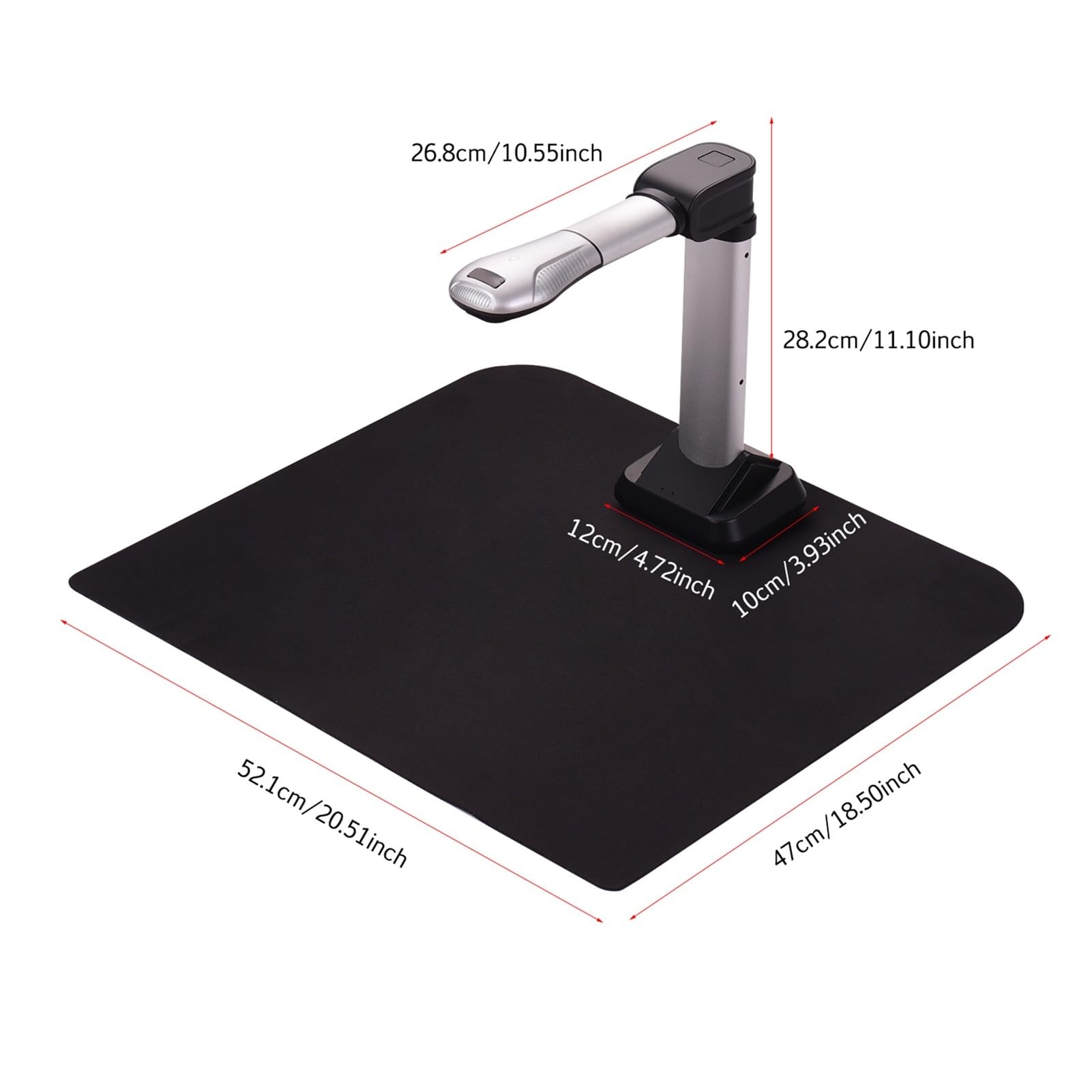 Scanner for fotocamera for documenti BK51 SB, scanner ad alta velocità for dimensioni di acquisizione A3 HD 16 megapixel con luce LED for libreria di aule di ufficio
