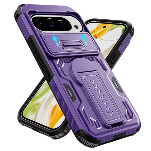 Coque pour Pixel 10 5G : étui antichoc violet anti-rayures pour objectif