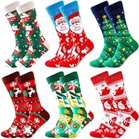 BONANGEL Calcetines de Navidad Calcetines de Vestir Divertidos