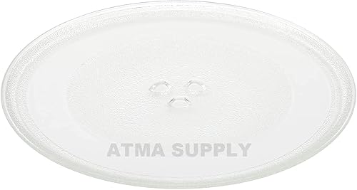 Miniatura 5 de W10337247 Reemplazo de placa de microondas de 12 pulgadas compatible con bandeja giratoria de vidrio Whirlpool que reemplaza W11367904 W11291538