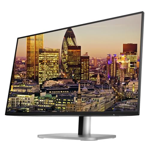 Image of HP Series 5 Pro 27-inch 527pf Full HD (1920 x 1080) LCD IPS Monitor, 2-Pack, DisplayPort, USB Hub Bundled with Desk Mount Dual Monitor Stand