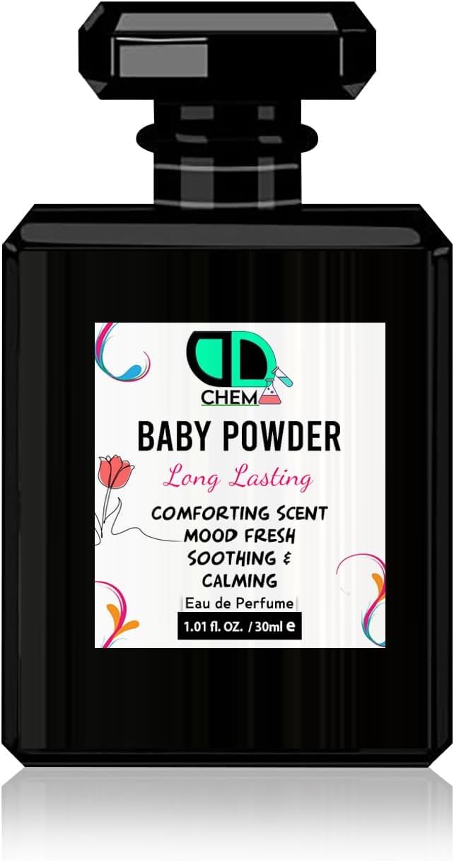 Baby Powder Eau de Parfum 30m | for Men Women Unisex | Long-Lasting fresh Herbal, Aromatic Floral