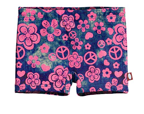 Image of City Threads Girls Swim Shorts, UPF 50+ Swim Pants for Girls, Made in USA Swimsuit Shorts