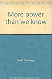 More power than we know: The people's movement toward democracy