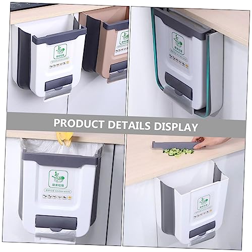 Caneca Plegable para Cocina Alipis Gris Rectangular miniatura 6