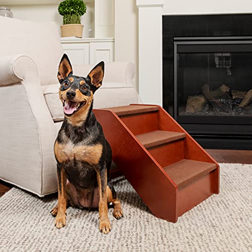 Help Your Pets Reach New Heights with PetSafe's CozyUp Folding Wood Pet Stairs