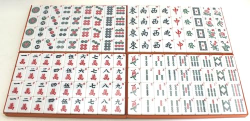 Set de Mahjong con fichas X-Large en melamina miniatura 5